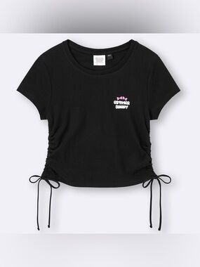 NEW GU x Esther Bunny Ruched T-Shirt by Esther Bunny Size Small Kawaii